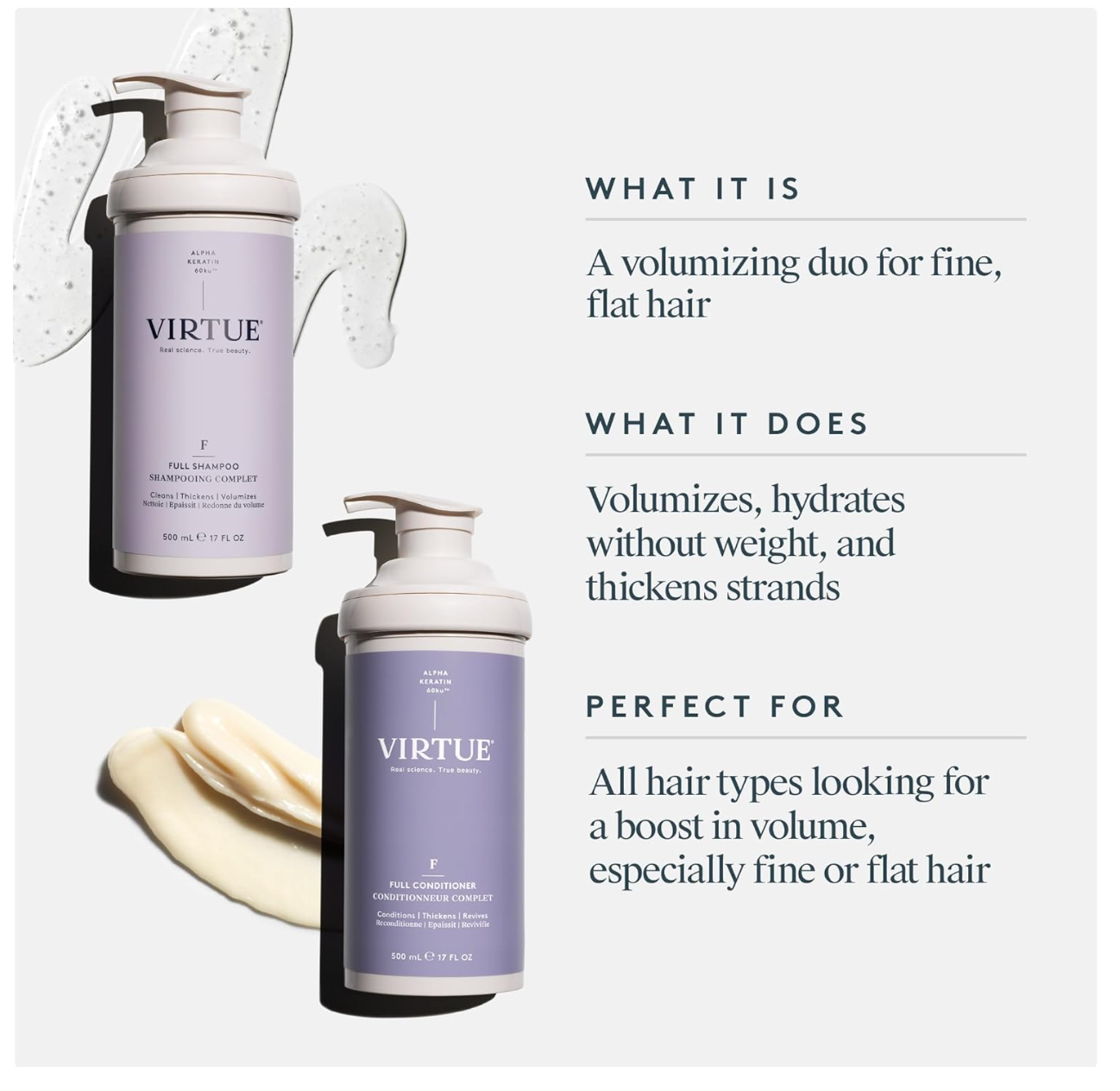 Shampoo + Full Conditioner Professional size